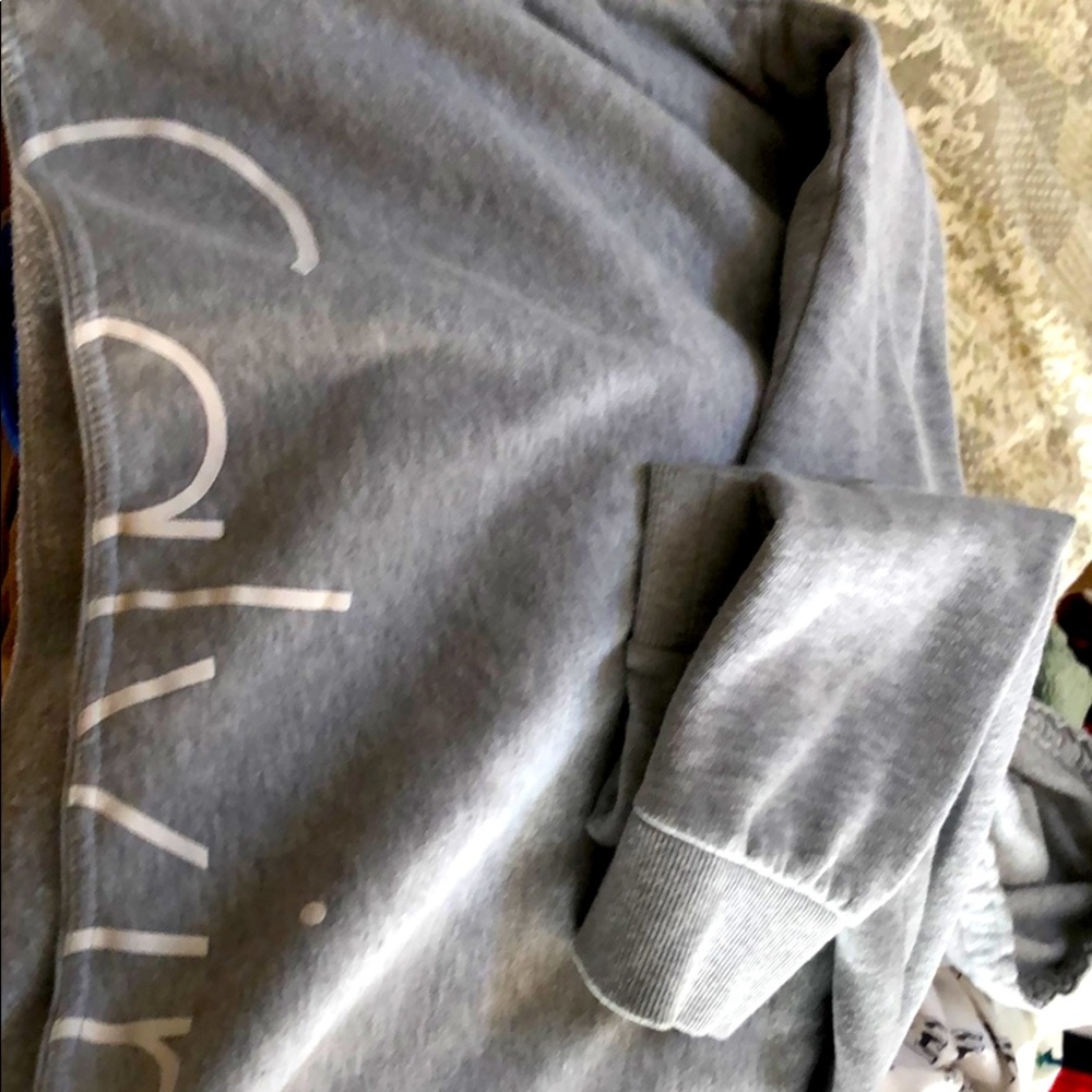 Calvin Klein crop top hoodie